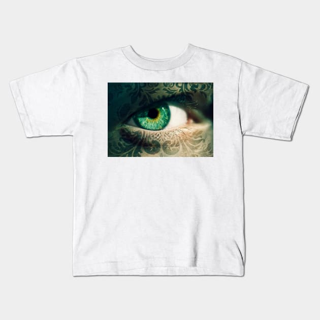 An Eye for Art Kids T-Shirt by micklyn